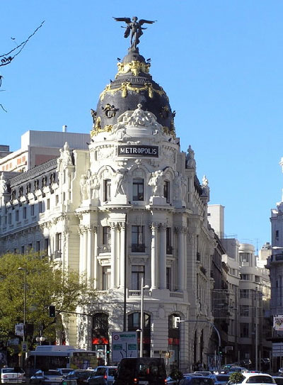 Madrid: Edificio Metropolis